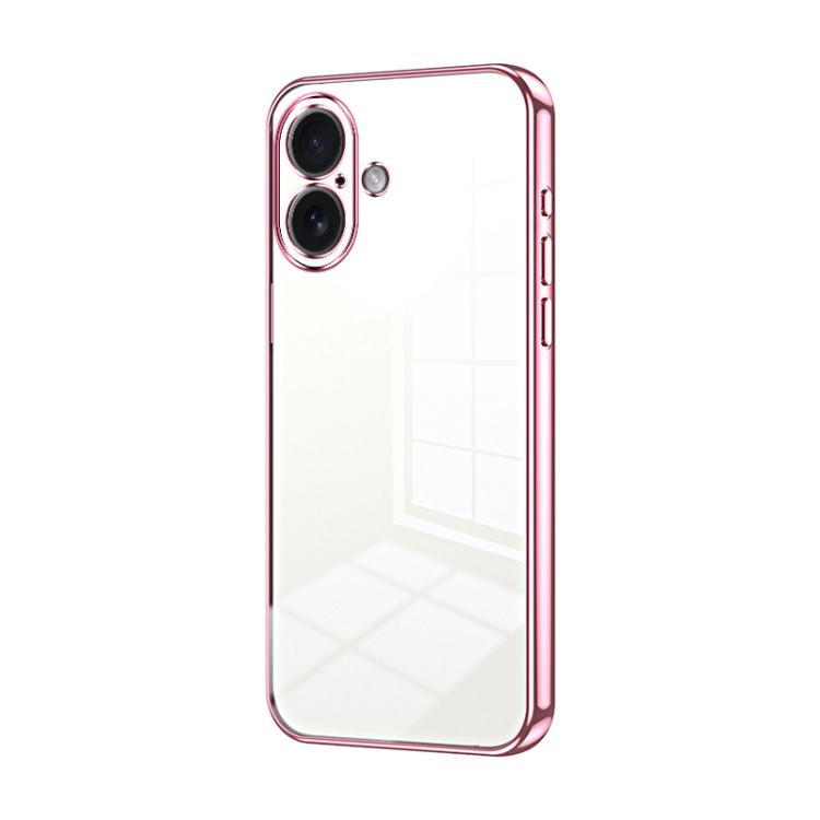 透明電鍍細孔手機殼，適用於 iPhone 17e / 16e、iPhone 17 Pro Max、iPhone 17 Pro、iPhone 17、iPhone Air、iPhone 16 Pro Max