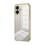 透明電鍍細孔手機殼，適用於 iPhone 17e / 16e、iPhone 17 Pro Max、iPhone 17 Pro、iPhone 17、iPhone Air、iPhone 16 Pro Max