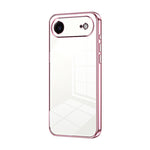 透明電鍍細孔手機殼，適用於 iPhone 17e / 16e、iPhone 17 Pro Max、iPhone 17 Pro、iPhone 17、iPhone Air、iPhone 16 Pro Max