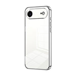 透明電鍍細孔手機殼，適用於 iPhone 17e / 16e、iPhone 17 Pro Max、iPhone 17 Pro、iPhone 17、iPhone Air、iPhone 16 Pro Max
