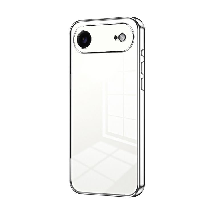透明電鍍細孔手機殼，適用於 iPhone 17e / 16e、iPhone 17 Pro Max、iPhone 17 Pro、iPhone 17、iPhone Air、iPhone 16 Pro Max