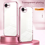 透明電鍍細孔手機殼，適用於 iPhone 17e / 16e、iPhone 17 Pro Max、iPhone 17 Pro、iPhone 17、iPhone Air、iPhone 16 Pro Max