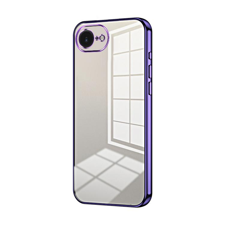 透明電鍍細孔手機殼，適用於 iPhone 17e / 16e、iPhone 17 Pro Max、iPhone 17 Pro、iPhone 17、iPhone Air、iPhone 16 Pro Max