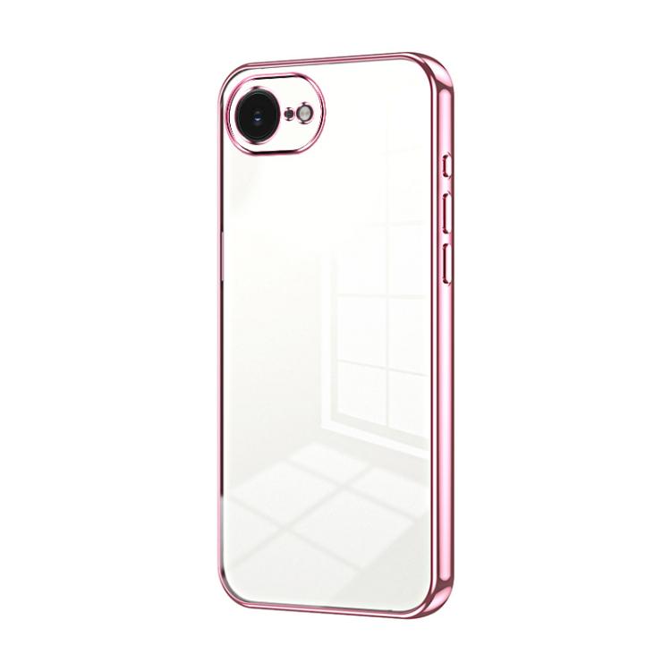 透明電鍍細孔手機殼，適用於 iPhone 17e / 16e、iPhone 17 Pro Max、iPhone 17 Pro、iPhone 17、iPhone Air、iPhone 16 Pro Max
