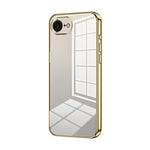 透明電鍍細孔手機殼，適用於 iPhone 17e / 16e、iPhone 17 Pro Max、iPhone 17 Pro、iPhone 17、iPhone Air、iPhone 16 Pro Max