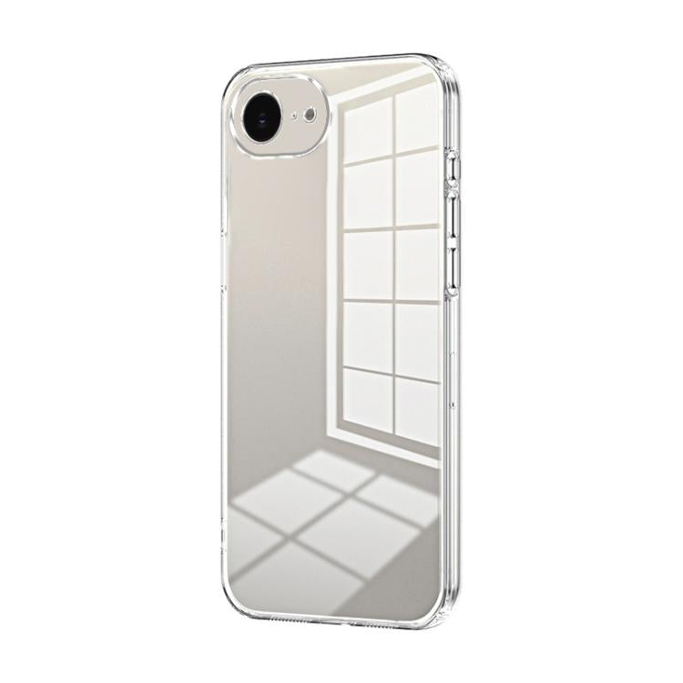 透明電鍍細孔手機殼，適用於 iPhone 17e / 16e、iPhone 17 Pro Max、iPhone 17 Pro、iPhone 17、iPhone Air、iPhone 16 Pro Max