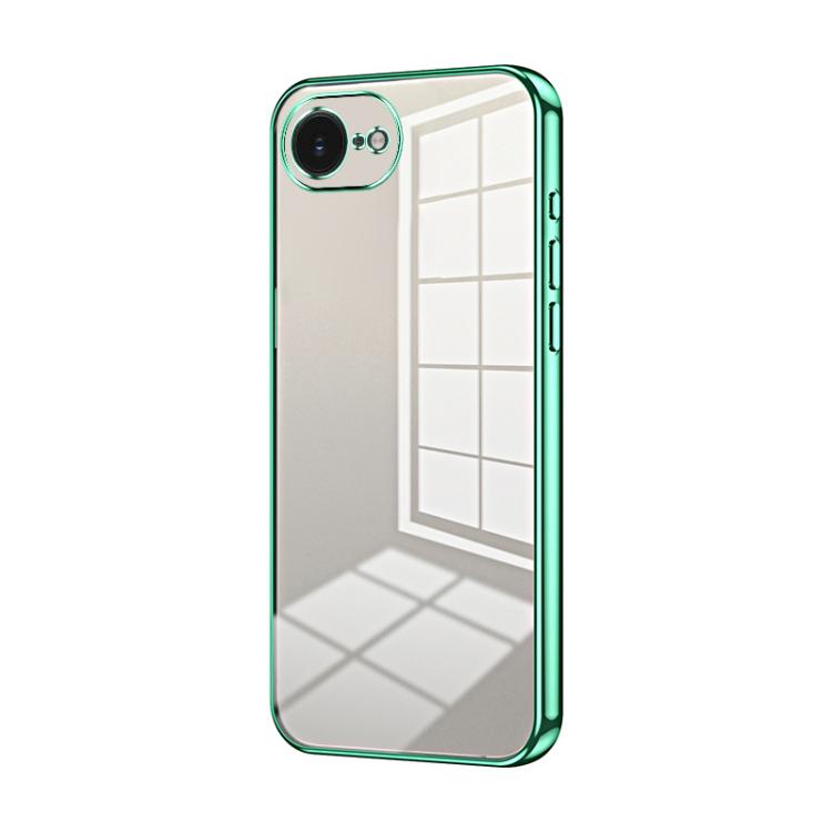 透明電鍍細孔手機殼，適用於 iPhone 17e / 16e、iPhone 17 Pro Max、iPhone 17 Pro、iPhone 17、iPhone Air、iPhone 16 Pro Max