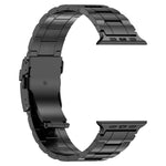 安全扣梯形鈦鋼錶帶，適用於Apple Watch SE 40毫米，適用於Apple Watch SE 44毫米，適用於Apple Watch系列6 40毫米，適用於Apple Watch系列6 44毫米，適用於Apple Watch系列5 44毫米，適用於Apple Watch系列5 40毫米，適用於Apple Watch系列4 44...