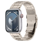 安全扣梯形鈦鋼錶帶，適用於Apple Watch SE 40毫米，適用於Apple Watch SE 44毫米，適用於Apple Watch系列6 40毫米，適用於Apple Watch系列6 44毫米，適用於Apple Watch系列5 44毫米，適用於Apple Watch系列5 40毫米，適用於Apple Watch系列4 44...