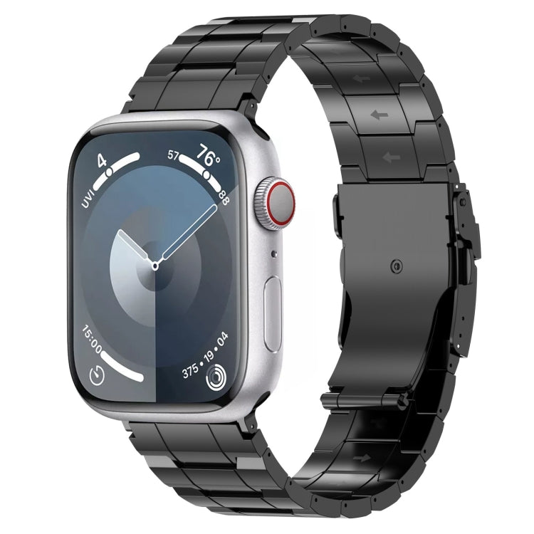 安全扣梯形鈦鋼錶帶，適用於Apple Watch SE 40毫米，適用於Apple Watch SE 44毫米，適用於Apple Watch系列6 40毫米，適用於Apple Watch系列6 44毫米，適用於Apple Watch系列5 44毫米，適用於Apple Watch系列5 40毫米，適用於Apple Watch系列4 44...