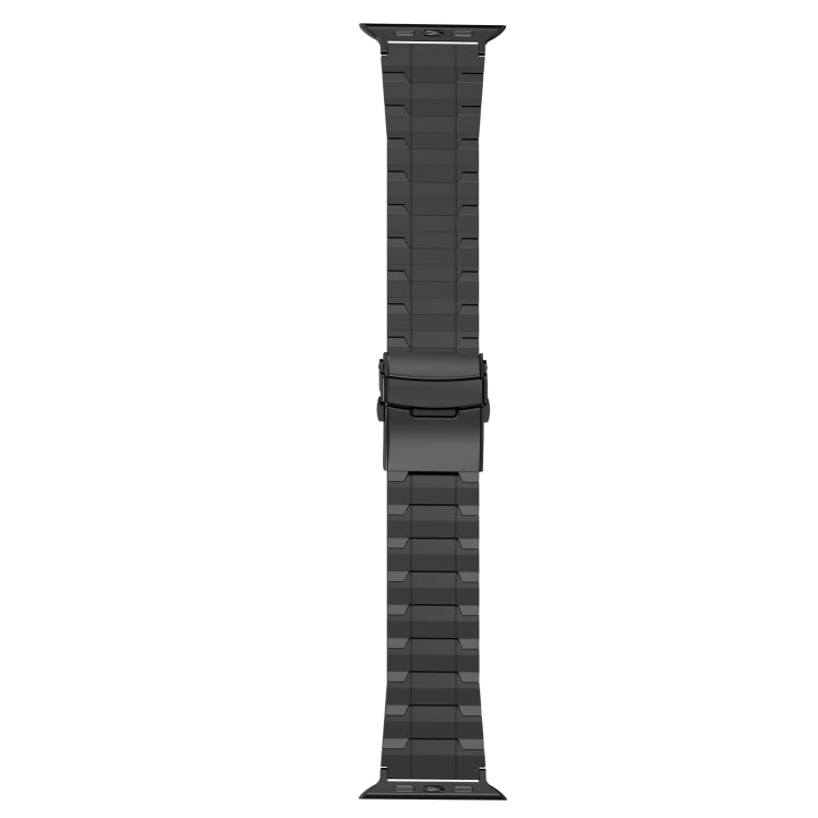 安全扣梯形鈦鋼錶帶，適用於Apple Watch SE 40毫米，適用於Apple Watch SE 44毫米，適用於Apple Watch系列6 40毫米，適用於Apple Watch系列6 44毫米，適用於Apple Watch系列5 44毫米，適用於Apple Watch系列5 40毫米，適用於Apple Watch系列4 44...