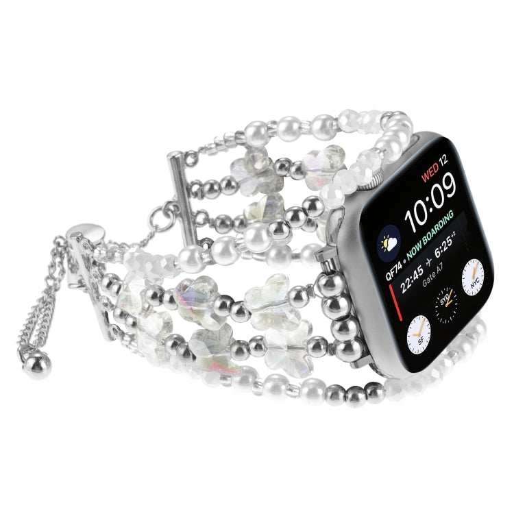 蝴蝶鍊手鍊金屬錶帶，適用於 Apple Watch SE 2022 44mm，適用於 Apple Watch Series 7 41mm，適用於 Apple Watch Series 7 45mm，適用於 Apple Watch SE 40mm，適用於 Apple Watch SE 44mm，適用於 Apple Watch Series 6 40mm，適用於 Apple Watch Series 6 44mm
