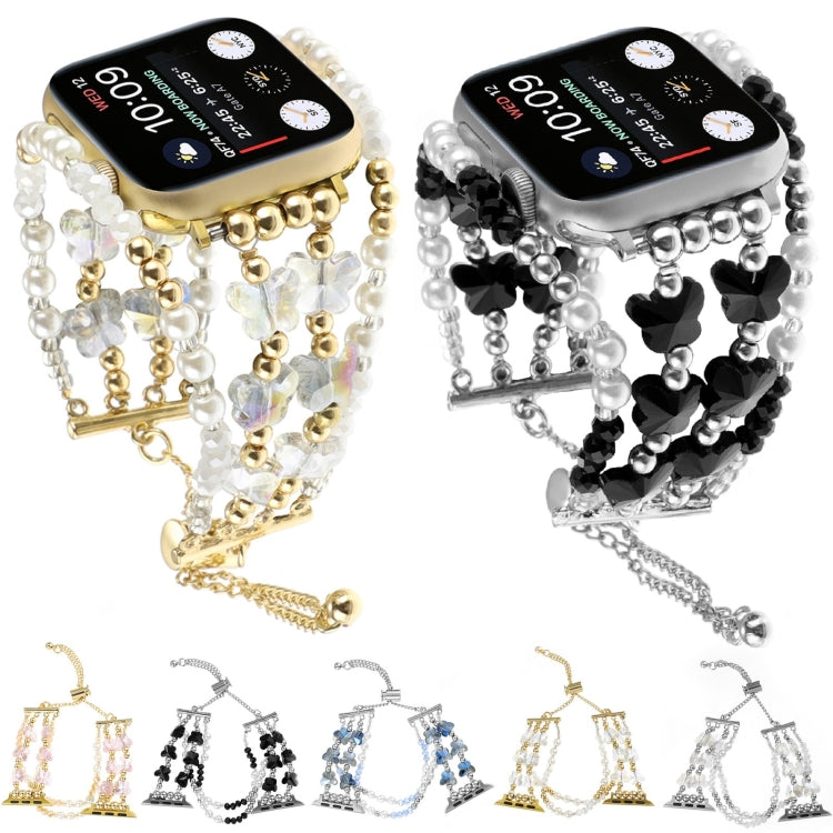 蝴蝶鍊手鍊金屬錶帶，適用於 Apple Watch SE 2023 44mm，適用於 Apple Watch SE 2023 40mm，適用於 Apple Watch Ultra 2 49mm，適用於 Apple Watch Series 9 45mm，適用於 Apple Watch Series 9 41mm，適用於 Apple Watch Ultra 49mm，適用於 Apple Watch Series 8 41mm