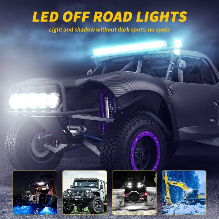 12-30V 12W 6000K 2.5 inch Car LED Engineering Auxiliary Light, 12-30V 12W 6000K