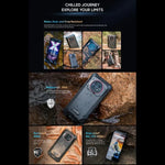 Oukitel WP19 Pro，6.8 吋 MediaTek Helio G99 八核心，NFC，網絡：4G，WP19 Pro 8GB+256GB