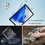 OUKITEL RT7 TITAN 4G 網路 IP68/IP69K 防護堅固型平板，10.1 吋 Android 13 MediaTek MT8788 八核心，支援雙 SIM，歐規插頭，RT7 4G 8GB+256GB