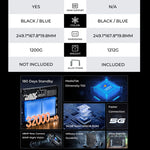 OUKITEL RT7 TITAN 4G 網路 IP68/IP69K 防護堅固型平板，10.1 吋 Android 13 MediaTek MT8788 八核心，支援雙 SIM，歐規插頭，RT7 4G 8GB+256GB