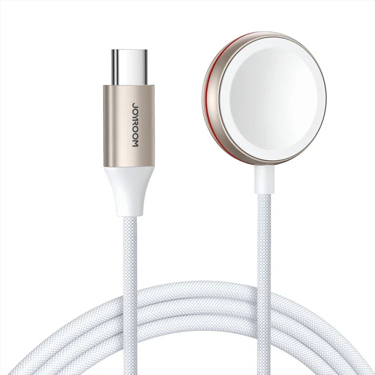 JOYROOM S-IW011 3.5W 磁吸無線充電器，適用於 Apple Watch 系列，長度：1.2m，S-IW011