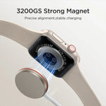 JOYROOM S-IW011 3.5W 磁吸無線充電器，適用於 Apple Watch 系列，長度：1.2m，S-IW011