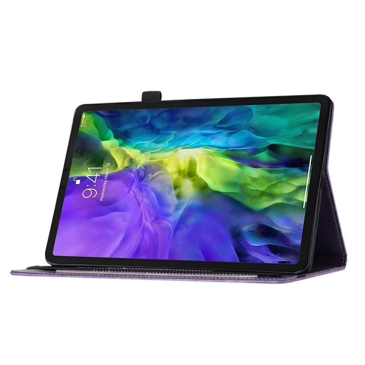 蝴蝶貓浮雕皮革平板保護套，適用於 iPad Air 13 2026 / 2025 / 2024，適用於 iPad Air 11 2026 / 2025 / 2024，適用於 iPad Pro 13 2025 / 2024，適用於 iPad Pro 11 2025 / 2024，適用於 iPad mini 2024 / 2021