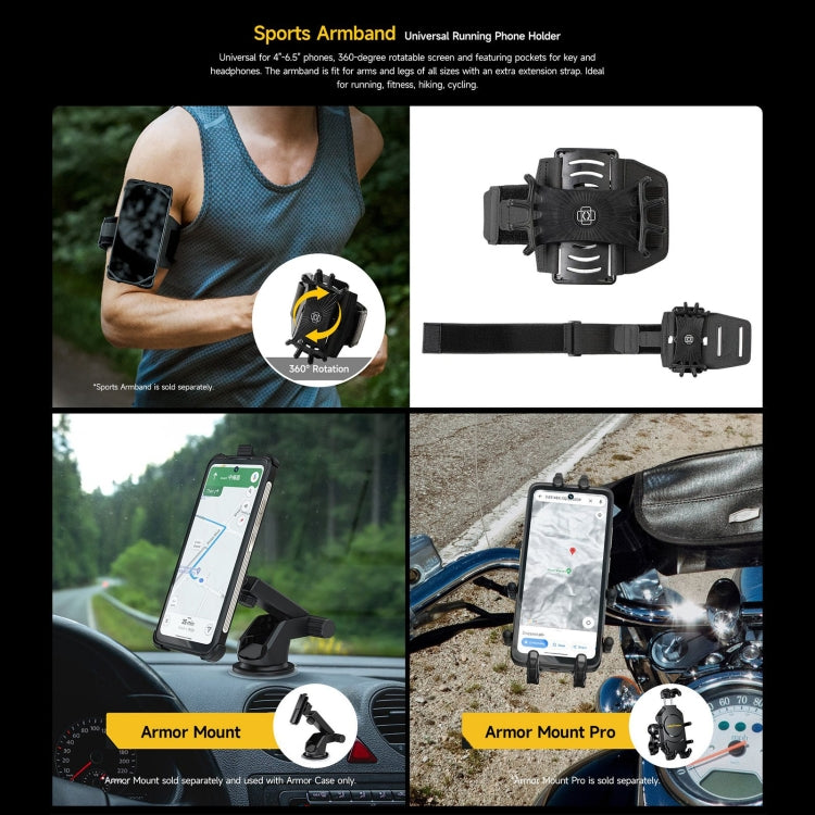 Ulefone Armor 23 超級耐用手機，6.78 吋 Android 13 MediaTek 天璣 8020 八核心最高 2.6GHz，網絡：5G，NFC，OTG，衛星訊息，12GB+512GB