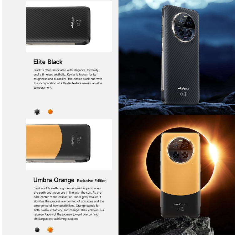 Ulefone Armor 23 超級耐用手機，6.78 吋 Android 13 MediaTek 天璣 8020 八核心最高 2.6GHz，網絡：5G，NFC，OTG，衛星訊息，12GB+512GB