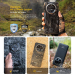 Ulefone Armor 23 超級耐用手機，6.78 吋 Android 13 MediaTek 天璣 8020 八核心最高 2.6GHz，網絡：5G，NFC，OTG，衛星訊息，12GB+512GB