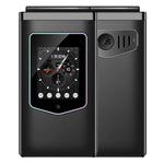 HAMTOD T8 4G 翻蓋手機，2.8 吋 + 1.77 吋，VoLTE，藍牙，SOS，OTG，歐版