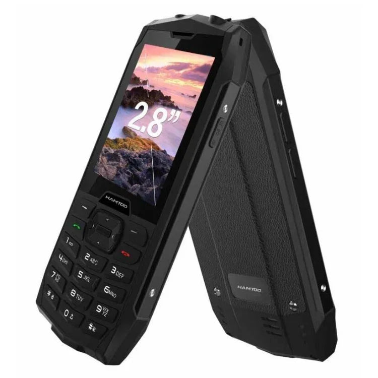 HAMTOD H3 耐用手機，2.8 吋 T107 ARM CortexTM A7 四核心 1.0GHz，網絡：4G，VoLTE，藍牙，SOS，歐版