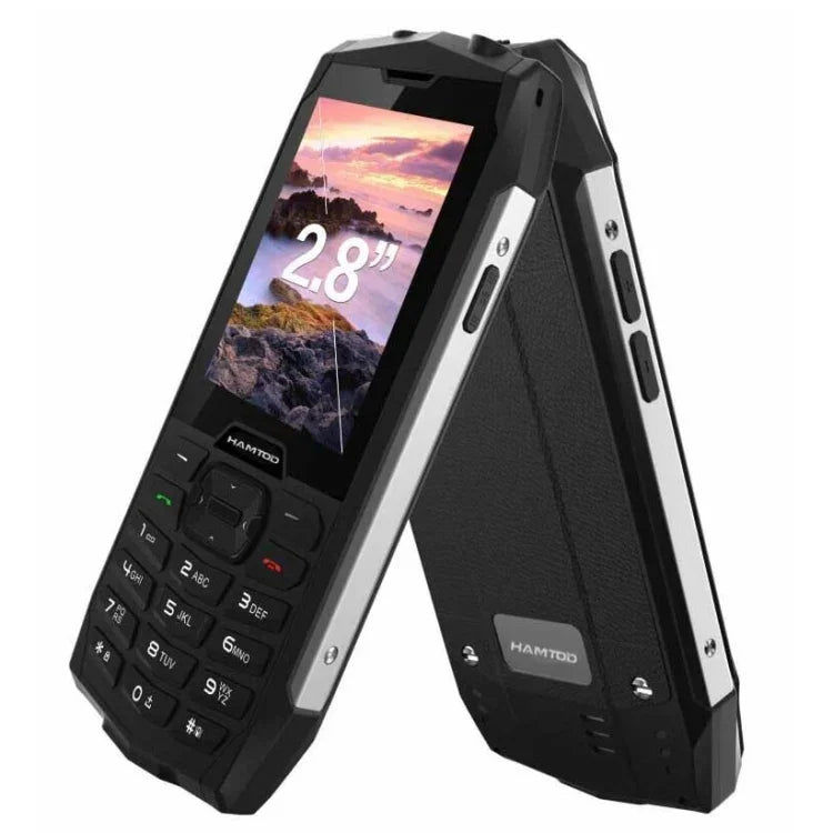 HAMTOD H3 耐用手機，2.8 吋 T107 ARM CortexTM A7 四核心 1.0GHz，網絡：4G，VoLTE，藍牙，SOS，歐版