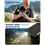 HAMTOD H3 耐用手機，2.8 吋 T107 ARM CortexTM A7 四核心 1.0GHz，網絡：4G，VoLTE，藍牙，SOS，歐版