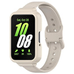 半覆蓋 PC 錶殼 + 矽膠錶帶套裝，適用於 Samsung Galaxy Fit 3