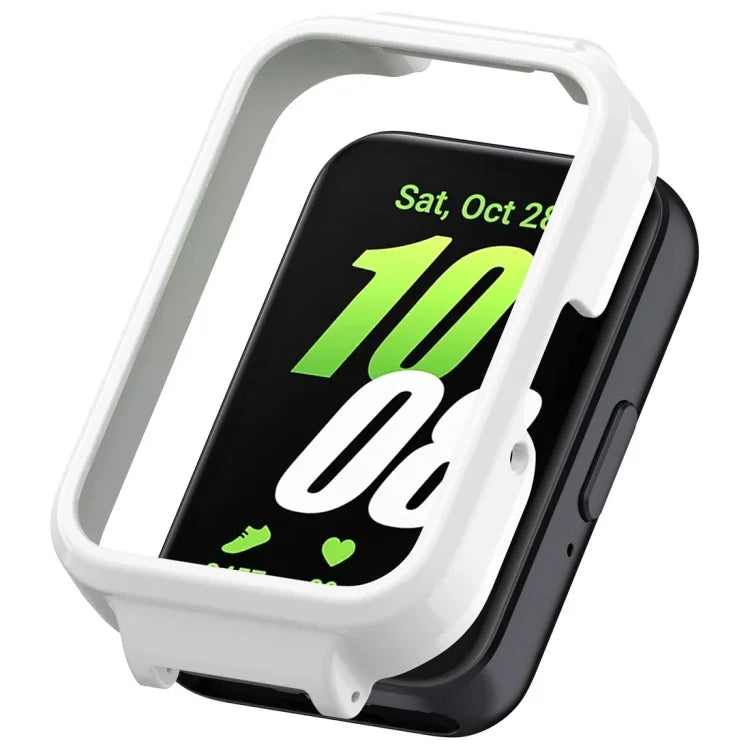 12mm 半覆蓋鏤空 PC 錶殼保護套，適用於 Samsung Galaxy Fit 3
