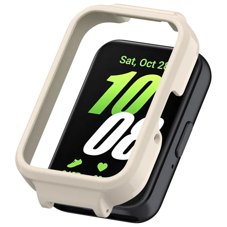 12mm 半覆蓋鏤空 PC 錶殼保護套，適用於 Samsung Galaxy Fit 3