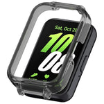 12mm 半覆蓋鏤空 PC 錶殼保護套，適用於 Samsung Galaxy Fit 3