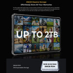 OUKITEL RT8 4G 網路 IP68/IP69K 防護堅固型平板，11 吋 Android 13 MediaTek Helio G99 四核心，支援雙 SIM，歐規插頭，RT8 6GB+256GB