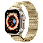 米蘭尼斯環磁扣不鏽鋼錶帶，適用於 Apple Watch SE 40mm，Apple Watch SE 44mm，Apple Watch Series 6 40mm，Apple Watch Series 6 44mm，Apple Watch Series 5 44mm，Apple Watch Series 5 40mm