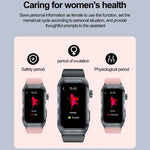 TK79 1.47 inch IP68 Waterproof Smart Watch, Support ECG / Blood Glucose / Blood Oxygen Monitoring / Uric Acid
