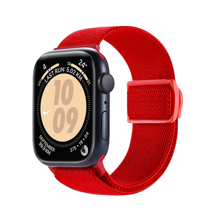 碳纖維紋理按扣尼龍錶帶，適用於 Apple Watch SE 2023 40mm，適用於 Apple Watch Ultra 2 49mm，適用於 Apple Watch Series 9 45mm