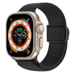 碳纖維紋理按扣尼龍錶帶，適用於 Apple Watch SE 2023 40mm，適用於 Apple Watch Ultra 2 49mm，適用於 Apple Watch Series 9 45mm