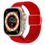碳纖維紋理按扣尼龍錶帶，適用於 Apple Watch SE 2023 40mm，適用於 Apple Watch Ultra 2 49mm，適用於 Apple Watch Series 9 45mm
