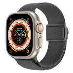 碳纖維紋理按扣尼龍錶帶，適用於 Apple Watch SE 2023 40mm，適用於 Apple Watch Ultra 2 49mm，適用於 Apple Watch Series 9 45mm