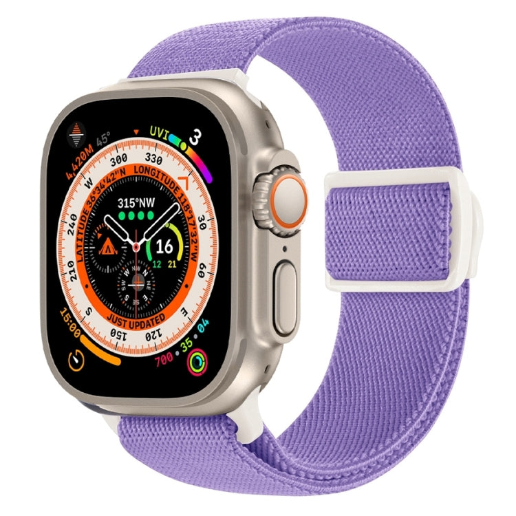 碳纖維紋理按扣尼龍錶帶，適用於 Apple Watch SE 2023 40mm，適用於 Apple Watch Ultra 2 49mm，適用於 Apple Watch Series 9 45mm