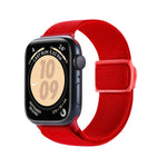 碳纖維紋理按扣尼龍錶帶，適用於 Apple Watch SE 2023 40mm，適用於 Apple Watch Ultra 2 49mm，適用於 Apple Watch Series 9 45mm