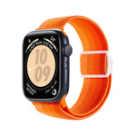 碳纖維紋理按扣尼龍錶帶，適用於 Apple Watch SE 2023 40mm，適用於 Apple Watch Ultra 2 49mm，適用於 Apple Watch Series 9 45mm