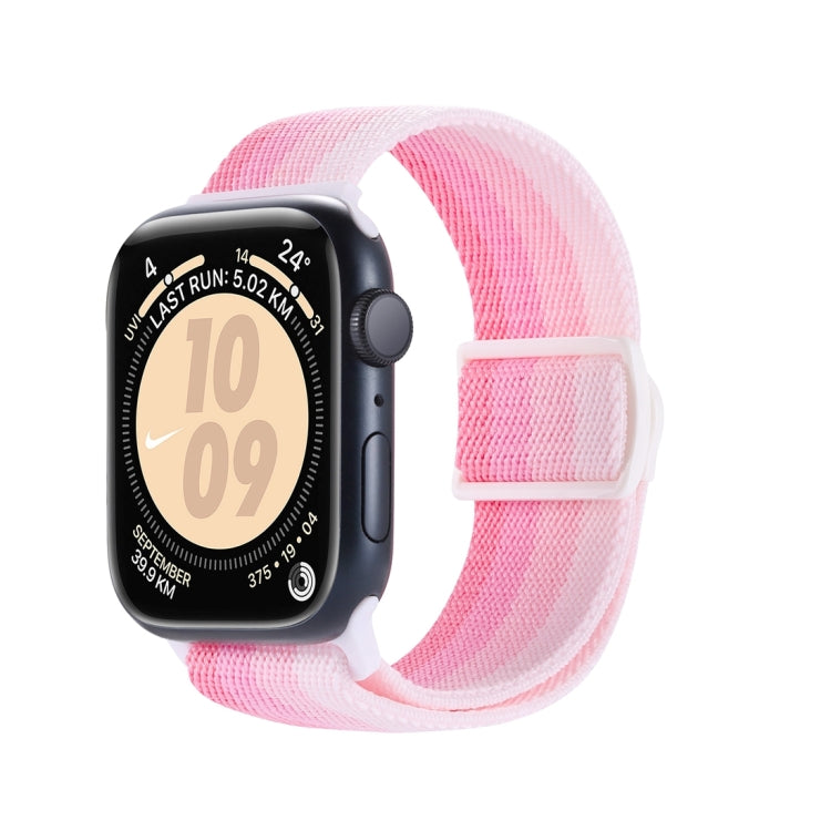 碳纖維紋理按扣尼龍錶帶，適用於 Apple Watch SE 2023 40mm，適用於 Apple Watch Ultra 2 49mm，適用於 Apple Watch Series 9 45mm