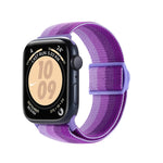 碳纖維紋理按扣尼龍錶帶，適用於 Apple Watch SE 2023 40mm，適用於 Apple Watch Ultra 2 49mm，適用於 Apple Watch Series 9 45mm