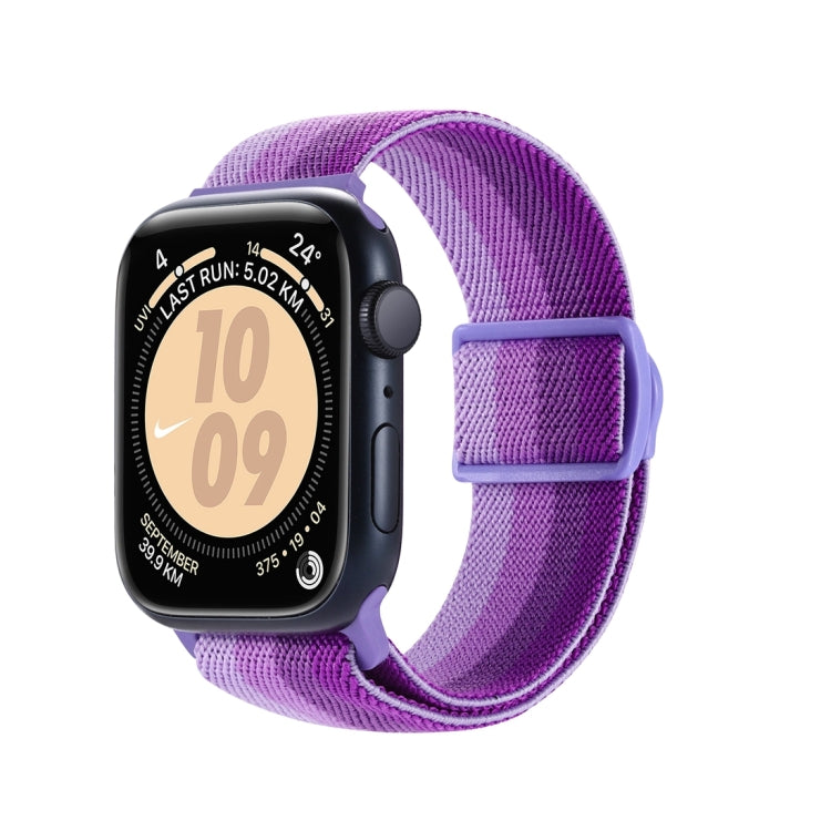 碳纖維紋理按扣尼龍錶帶，適用於 Apple Watch SE 2023 40mm，適用於 Apple Watch Ultra 2 49mm，適用於 Apple Watch Series 9 45mm
