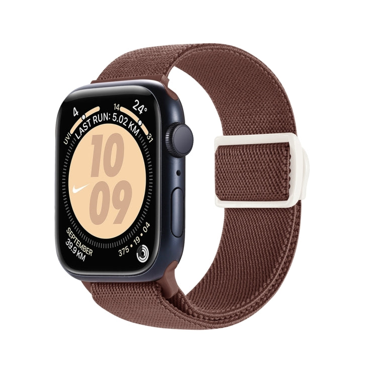 碳纖維紋理按扣尼龍錶帶，適用於 Apple Watch SE 2023 40mm，適用於 Apple Watch Ultra 2 49mm，適用於 Apple Watch Series 9 45mm
