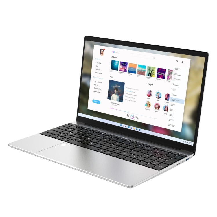 GXMO F152G 15.6吋筆記型電腦，Windows 11 Intel Alder Lake N95 四核心，支援指紋解鎖，16GB+512GB